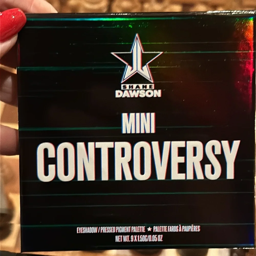 JEFFREE STAR X SHANE DAWSON MINI CONTROVERSY EYESHADOW PALETTE. BABY DADDY LIP